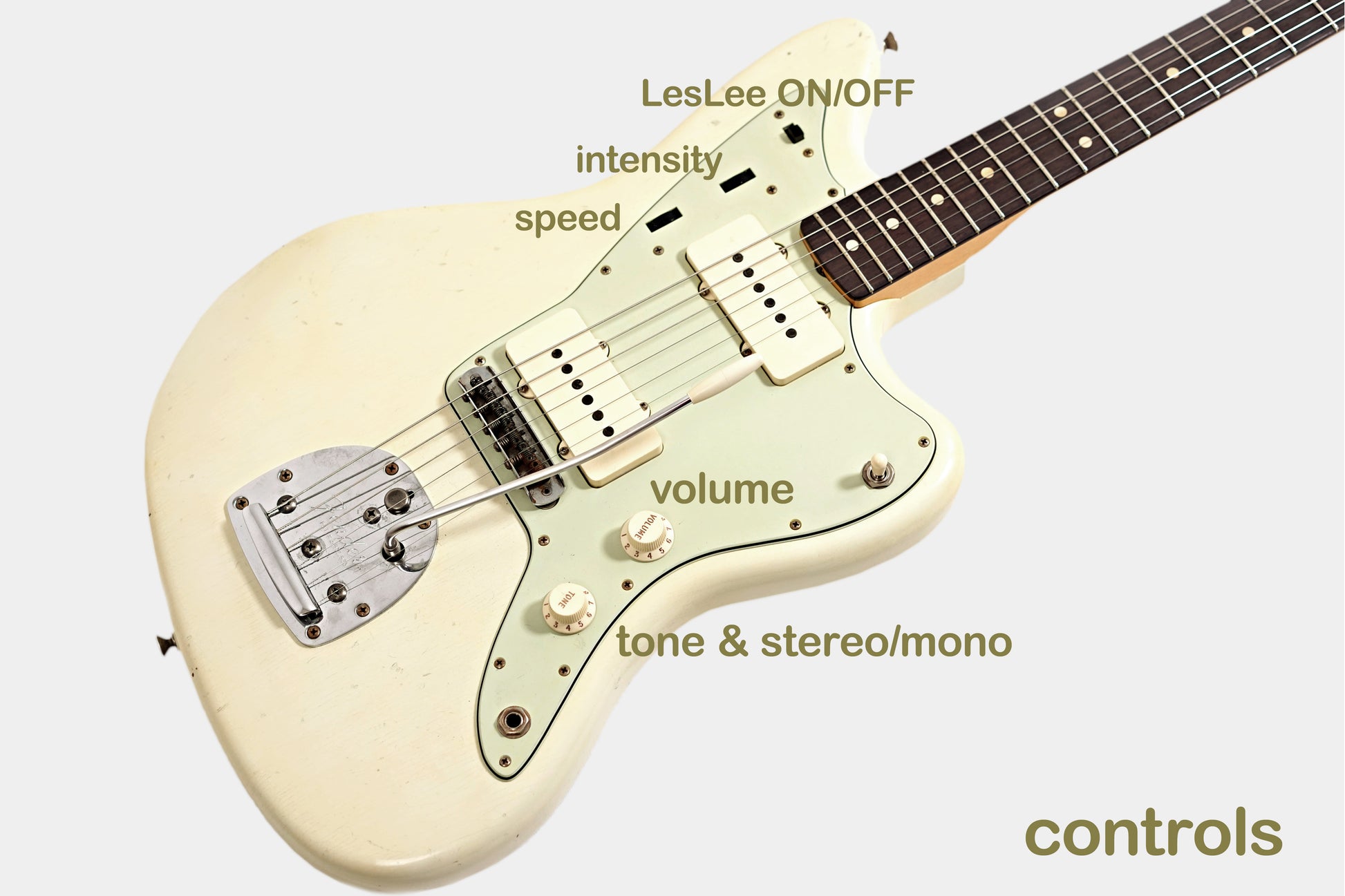 LesLee - onboard effect unit for Fender Jazzmaster®