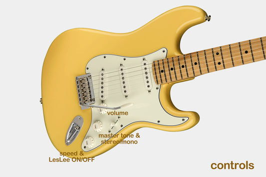 LesLee - onboard effect unit for Fender Stratocaster®